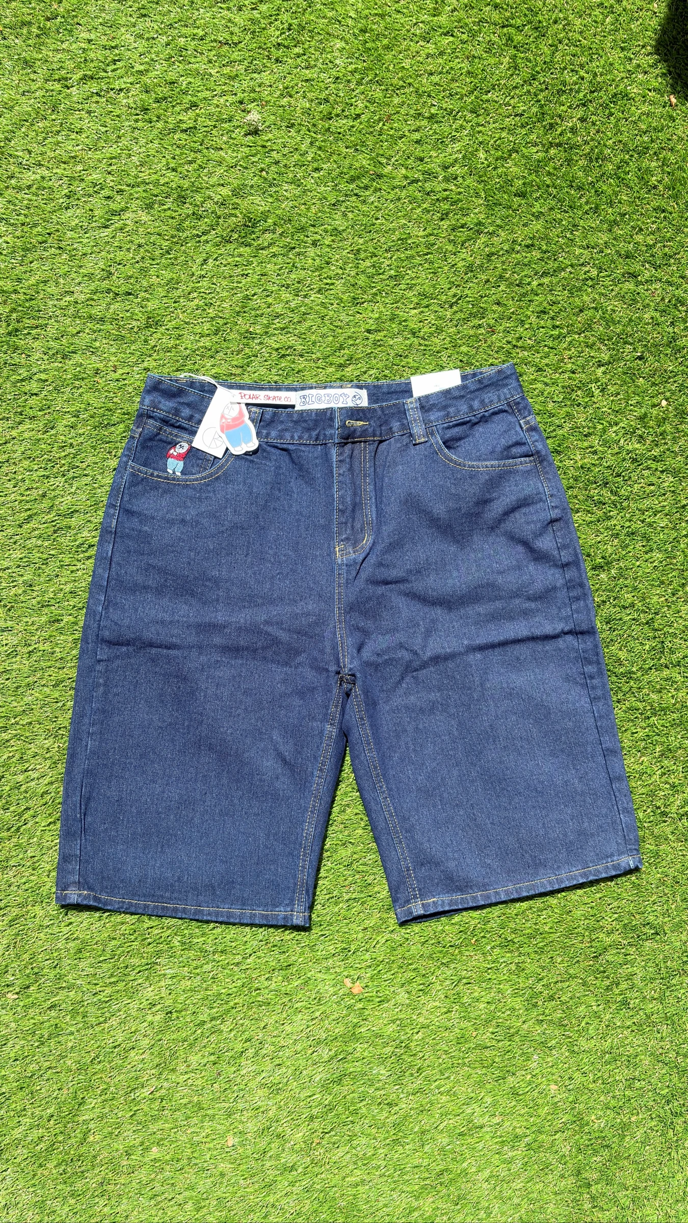 Short en Jean Polar Big Boy Taille L (Polar Skate Co.)